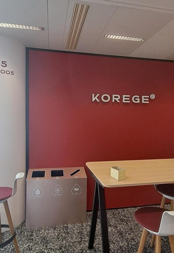 Signalétique, habillage et design d’espace pour KOREGE – Groupe Matmut
