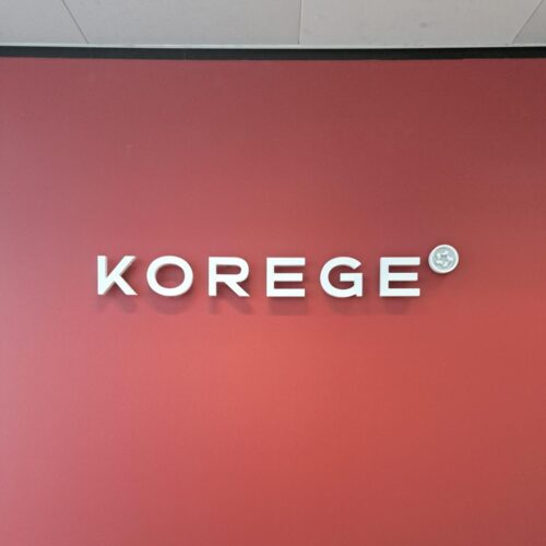 Signalétique, habillage et design d’espace pour KOREGE – Groupe Matmut