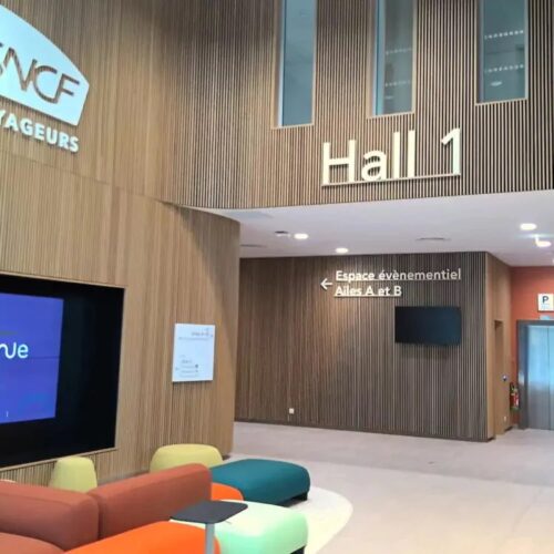 Habillage des espaces et signalétique